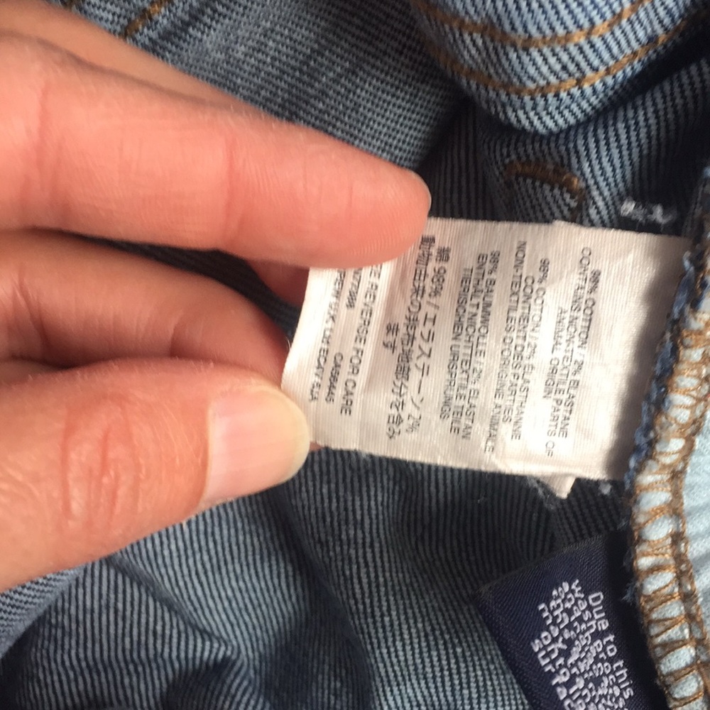 J crew cropped high rise jeans -size 30 - Picture 3 of 3